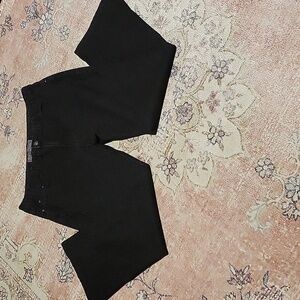 COS Black Stretchy Embellished 5 Pocket Boot Cut Jeans - Size 16